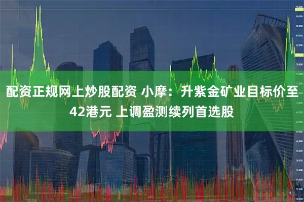配资正规网上炒股配资 小摩：升紫金矿业目标价至42港元 上调盈测续列首选股