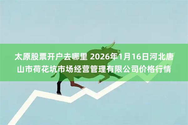 太原股票开户去哪里 2026年1月16日河北唐山市荷花坑市场经营管理有限公司价格行情
